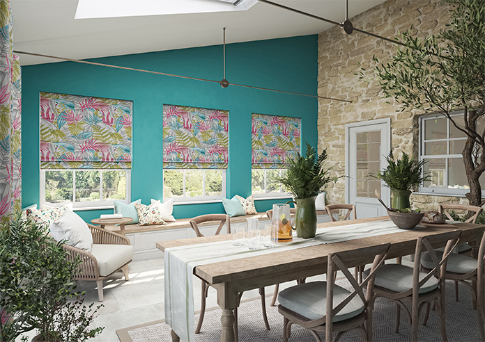 Maldives, Begonia - Roman Blind - Image 6